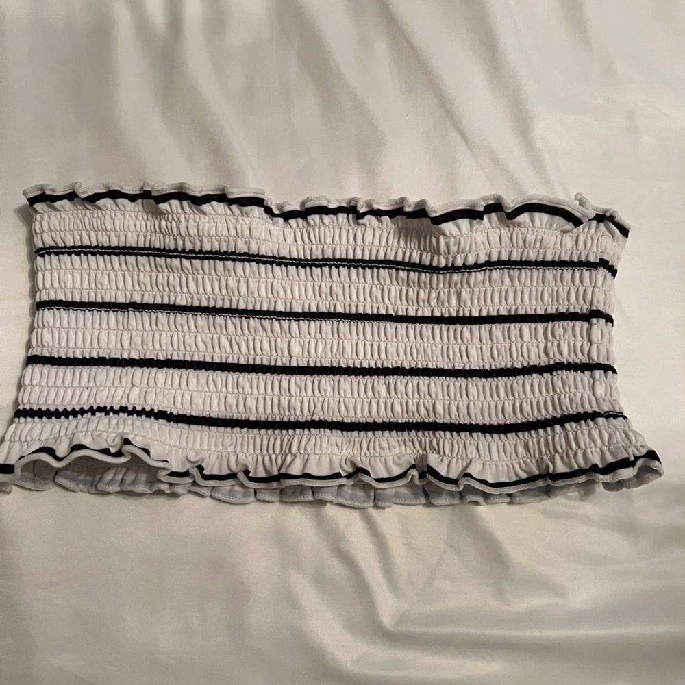 Stripe bathing suit